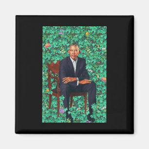 Aimant Chemise Portrait du président Barack Obama