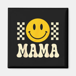 Aimant Chemise rétro pour l'anniversaire de maman, une fa