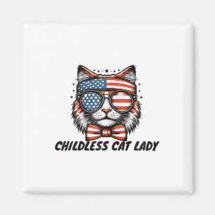 Aimant Chemise sans chatte sans enfant Femme sans chatte