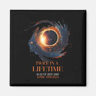 Aimant Chemise Solaire Eclipse Deux Fois Dans La Vie 2024