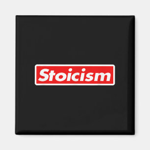 Aimant Chemise stoïque _ Logo stoïciste _ Chemise philoso
