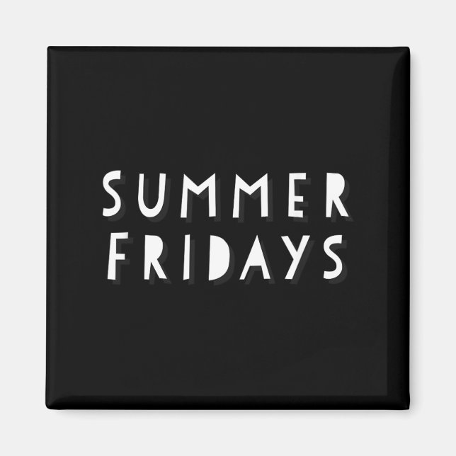 Aimant Chemise Summer Fridays Hommes Femmes (Devant)
