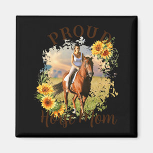 Aimant Chemise T avec accent de tournesol texte photo de