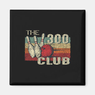 Aimant Chemise T Club 300 Rétro Vintage - T-Shirt Bowling