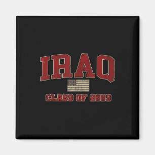 Aimant Chemise Vétéran de la guerre en Irak Militaire Cl