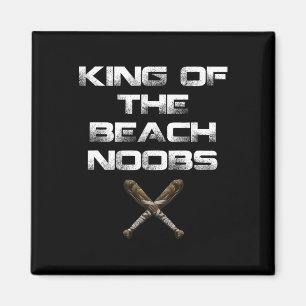 Aimant Chemise Vidéo King Of The Beach Noobs
