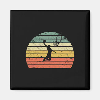 Aimant Chemise Vintage Retro Sketll Dunk Couleurs Coucher