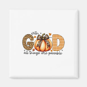 Aimant Chemises Citrouilles Automne Pour Les Femmes Jésus