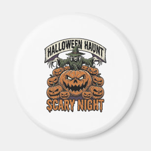 Aimant Chemises de gravure vintage citrouilles Halloween