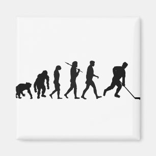 Aimant Chemises d'équipe de joueurs de hockey de glace