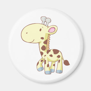 Aimant Chemises en Giraffe Bébé en Cartoon mignonne