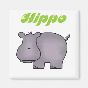Aimant Chemises et cadeaux Hippopotamus
