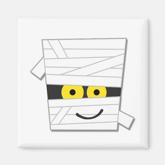 Aimant Chemises et cadeaux pour la momie d'Halloween (Devant)