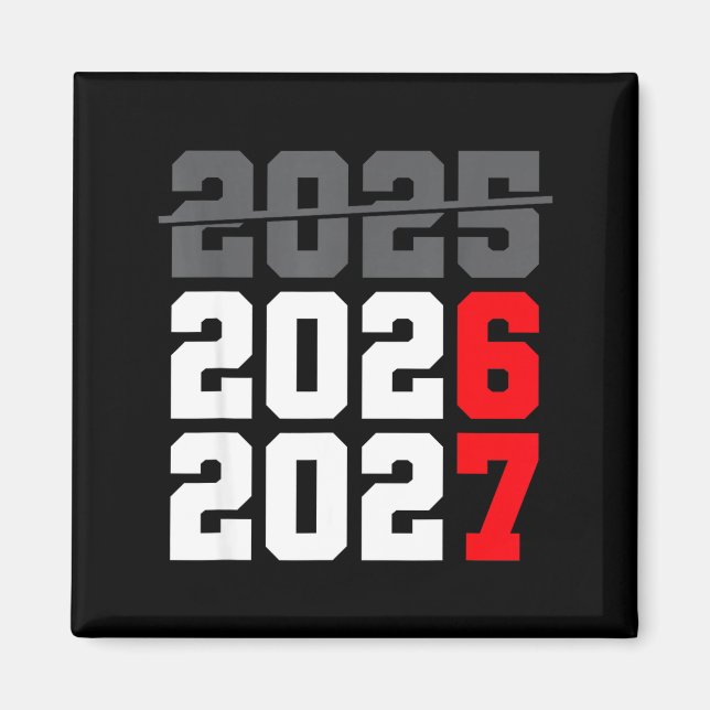 Aimant Chemises Nouvel An 2026 67 Six Sept Mème Gen Alpha (Devant)