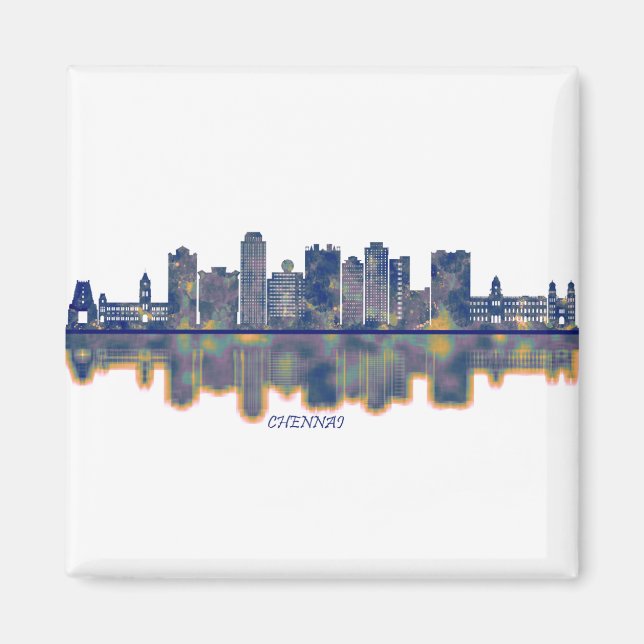 Aimant Chennai Skyline (Devant)