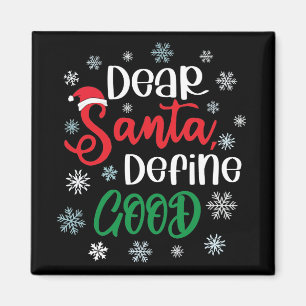 Aimant Cher Père Noël Définir bon Noël drôle