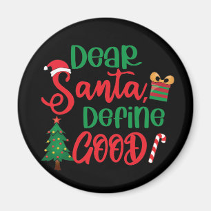 Aimant Cher Père Noël Définir bon Noël drôle