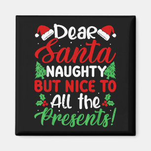 Aimant Cher Père Noël Méchant Mais Gentil Pour Tous !