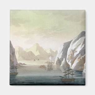 Aimant Cherchant le passage du nord-ouest - le Voyag