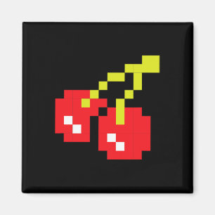 Aimant Cherries 80s Jeu vidéo Halloween Costume Easy Gro