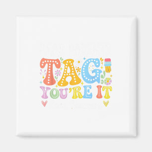 Aimant Chers parents Tag You're It Amour Enseignants Dern