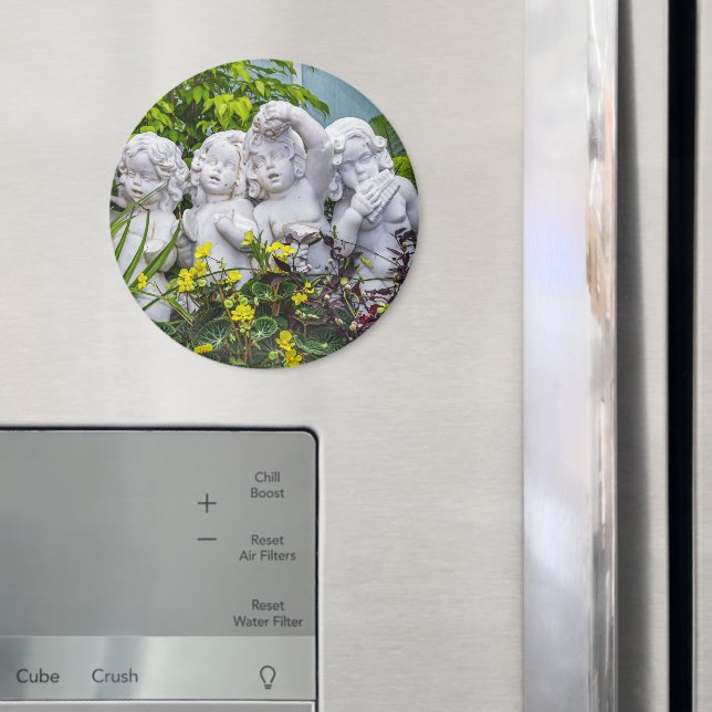 Aimant Chers petits anges... (In situ (réfrigérateur))