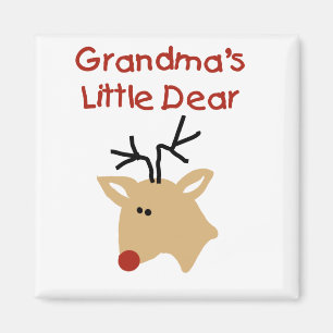 Aimant Chers tee-shirts et cadeaux de grand-mère