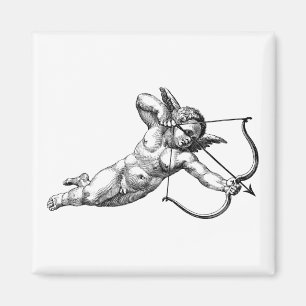 Aimant Chérubin Vintage Amour Cupid