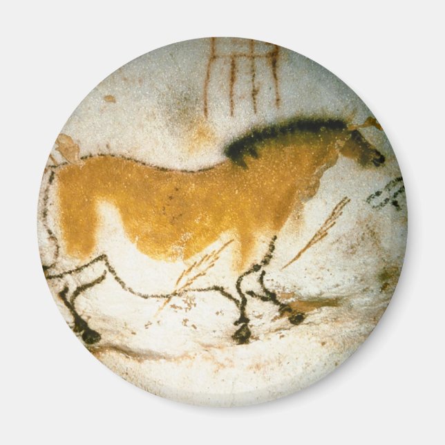 Aimant Cheval Chinois, Lascaux Peintures rupestres Préhis (Devant)