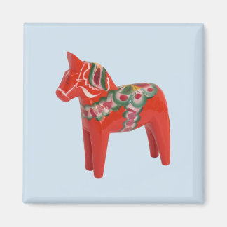 Aimant Cheval de Dala suédois Scandinave