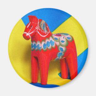Aimant Cheval de la Suède Dala