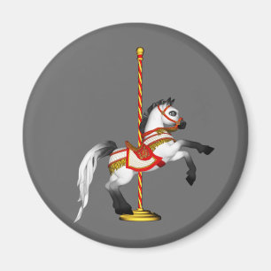 Aimant Cheval mignon 1med de carrousel