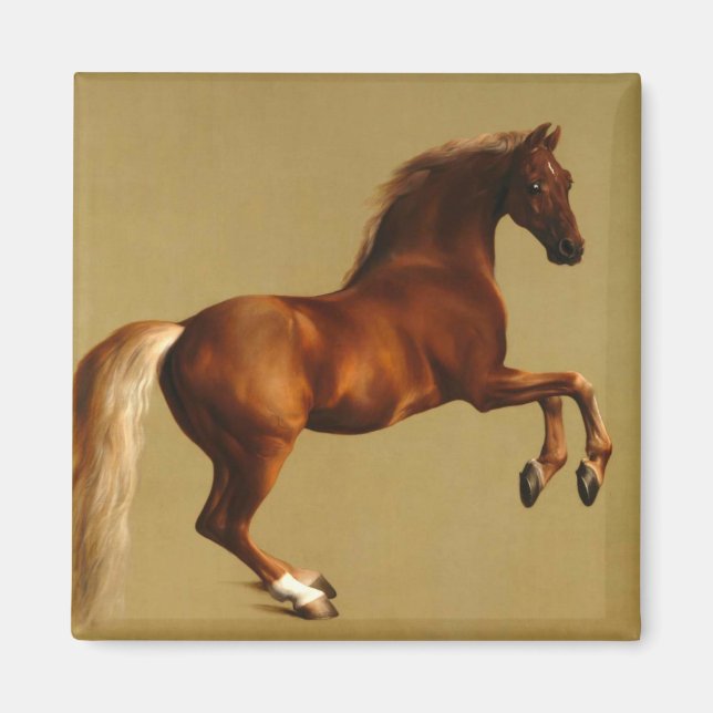 AIMANT CHEVAL ROUGE (Devant)