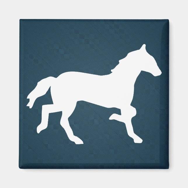 Aimant cheval simple (Devant)