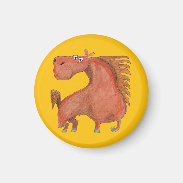 Aimant Cheval sortant (Devant)
