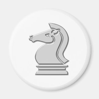 Aimant Chevalier Cool pièce d'échecs métalliques