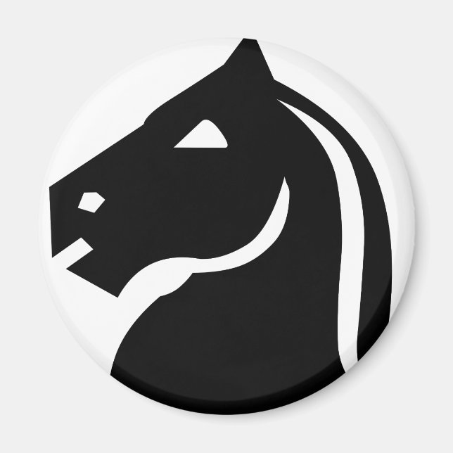 Aimant Chevalier noir (Devant)