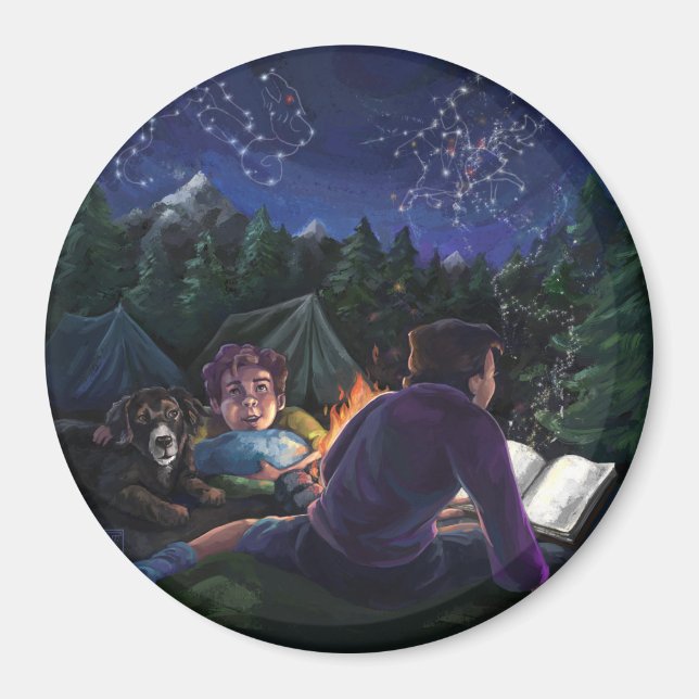 Aimant Chevaliers d'été (Devant)