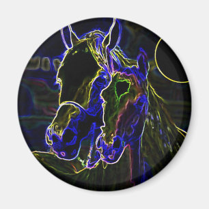 Aimant Chevaux Blacklight