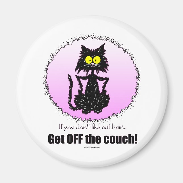 Aimant Cheveux de chat...Cadeaux pour Amoureux de les cha (Devant)