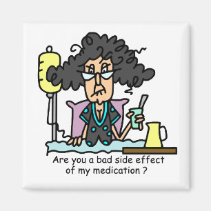 Aimant Cheveux foncés d'effet secondaire de médicament