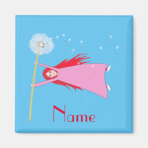 Aimant Cheveux roux Dandelion Girl Thunder_Cove