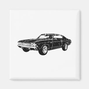 Aimant Chevrolet Chevelle 396 SS 1969