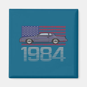 Aimant Chevrolet Monte Carlo Bleue 1984