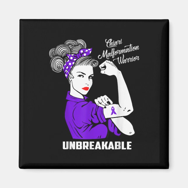Aimant Chiari Malformation Guerrier Incassable Chemise Aw (Devant)