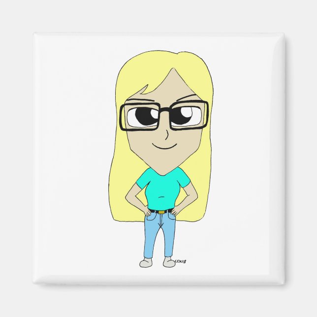 Aimant chibi (Devant)