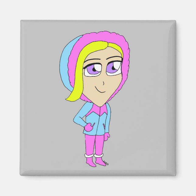 Aimant chibi (Devant)
