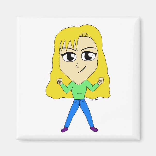 Aimant chibi (Devant)