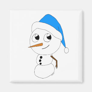 Aimant chibi snowman