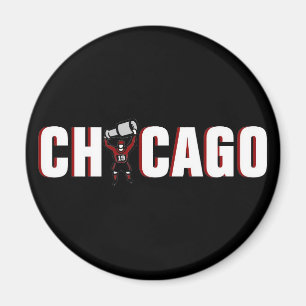 Aimant Chicago Blackhawks : Champions de la Coupe Stanley